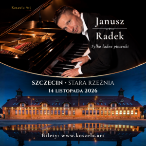 Janusz Radek • Tylko ładne piosenki • Szczecin • 14.11.2026 • Stara Rzeźnia